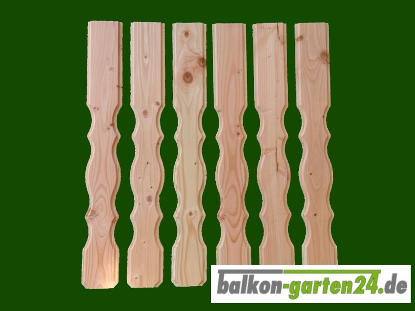 Balkonbretter Lindau DL Douglasie Lärche für Balkongeländer aus Holz