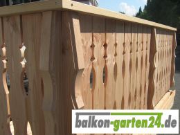 Konsole Zwischenholz Fichte Laerche Balkonbretter Balkonbrett Holzbalkon Balkongelaender Holz Zierpfosten