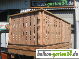 Konsole Zwischenholz Fichte Laerche Balkonbretter Balkonbrett Holzbalkon Balkongelaender Holz Zierpfosten