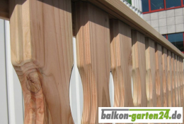 Holzbalkon Douglasie Lindau Laerche Balkonbretter Balkongelaender Holz Balkonbrett