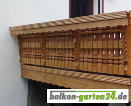 Zopfkonsole Balkonbretter Holzbalkone Balkongelaender Fichte Laerche Holz Zwischenholz1