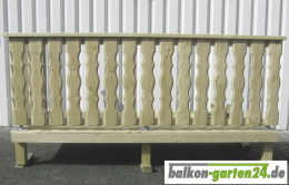 Handlauf Fichte Balkon Balkonbretter Holzbalkon Balkongelaender Holz