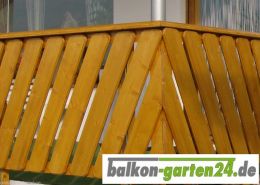 Handlauf Holz Holzbalkon Abdeckung Fichte Balkongelaender Balkonbretter