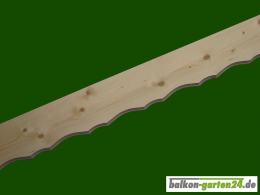 Profilblende Zierblende Fichte Laerche Einzelteile Holzbalkon Balkongelaender Holz
