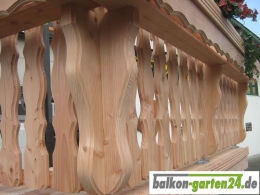 Balkonbretter Lindau Douglasie Lärche für Balkongeländer aus Holz